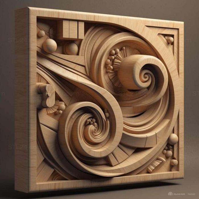 Patterns and decorations (stl formula 2, PATTERN_2270) 3D models for cnc
